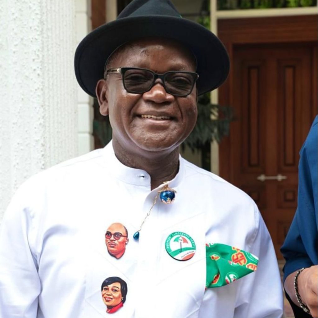 Gov. Ortom will receive honors from Rivers State