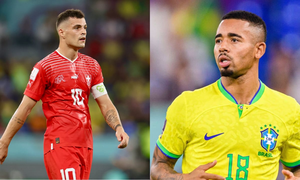Jesus’ replacement as Arsenal is found by Xhaka following his World Cup injury