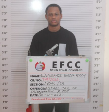 EFCC Charges 19-Year-Old Man With Over £450,000 in Fraud (Photo)