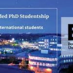PhD International Studentships at Bournemouth University are fully funded.